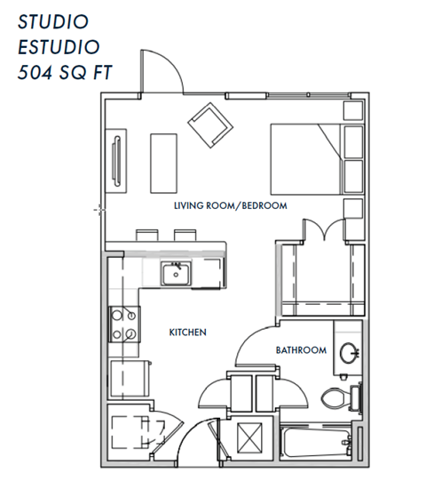 Studio Floor Plan